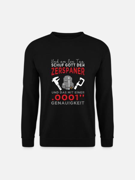 Zerspanungsmechaniker CNC Dreher Fräser - Unisex Pullover - Schwarz