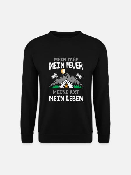 Bushcraft Survival - Unisex Pullover - Schwarz