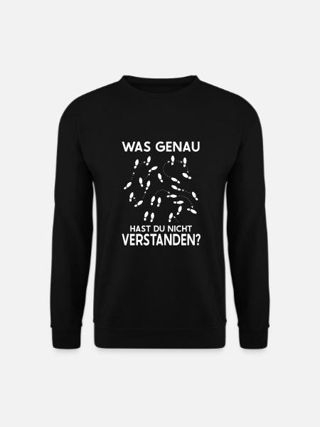 Stepptanz Tap dance Stepptänzer - Unisex Pullover - Schwarz