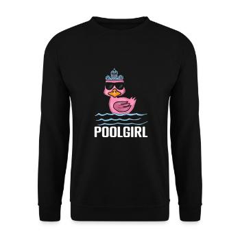 Lifeguard - Unisex Sweatshirt - black - Front - Alina (178cm) & Michal (187cm)