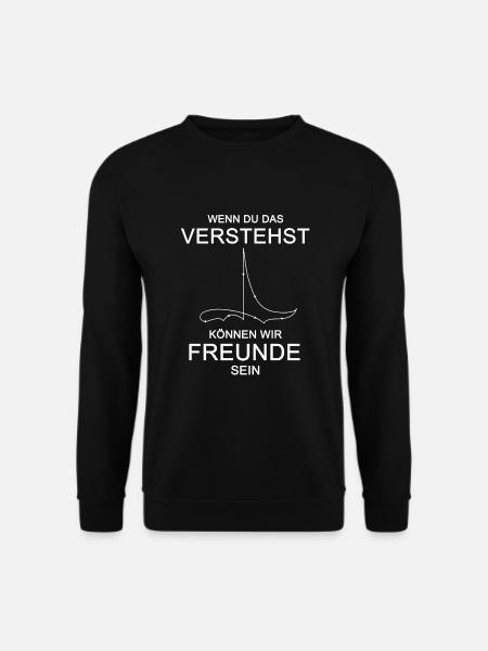 Chorleiter Dirigenten bei der Probe Taktstock - Unisex Pullover - Schwarz