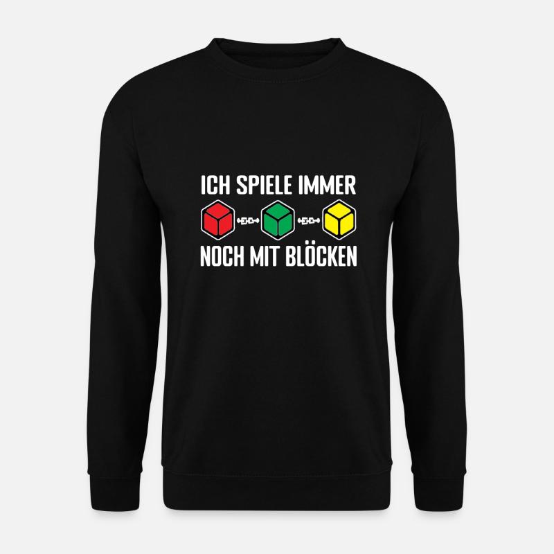 Krypto Trader Bitcoin - Unisex Pullover - Schwarz