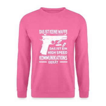 Sportschießen Schießsport Sportschütze - Unisex Pullover - Pink - Vorne