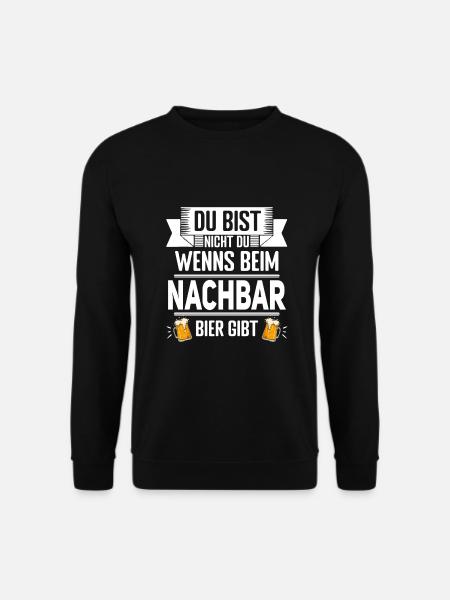 Nachbar Einzug Einweihungsparty Nachbarschaft - Unisex Pullover - Schwarz