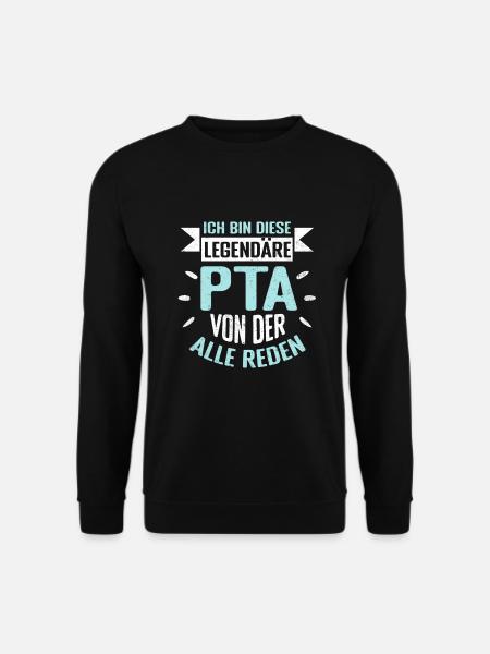 Apotheker Spruch PTA Pharmazeut - Unisex Pullover - Schwarz