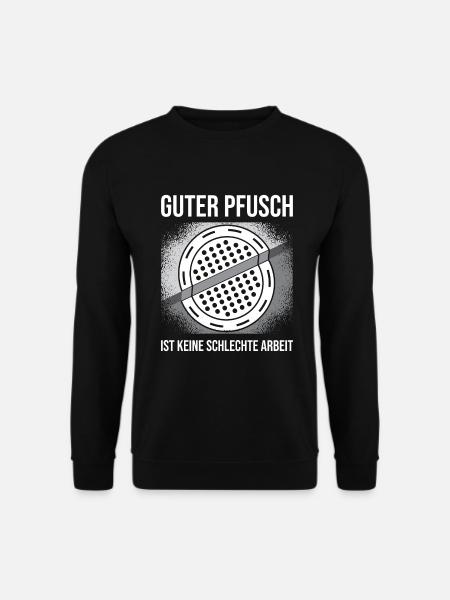 Straßenbauer Straßenbau - Unisex Pullover - Schwarz