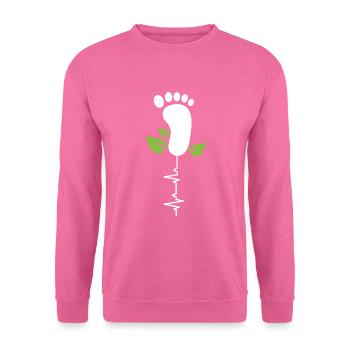 Podiatrist Nail Designer Podiatry - Unisex Sweatshirt - pink - Front