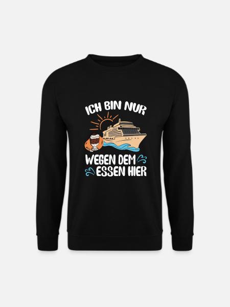 Kreuzfahrt Kreuzfahrtschiff Schiffsreise - Unisex Pullover - Schwarz