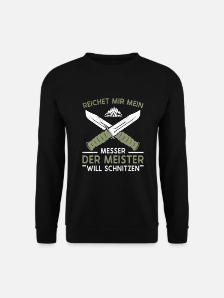 Bushcraft Survival - Unisex Pullover - Schwarz