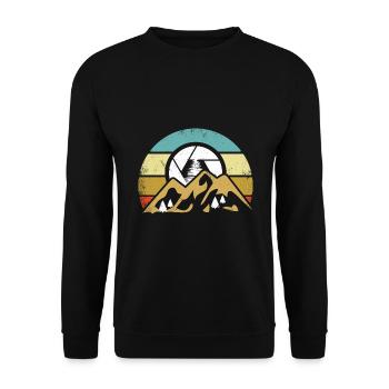 Photographe Photographie - Sweat-shirt Unisexe - noir - Devant - Alina (178cm) & Michal (187cm)