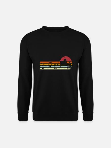 Piano Grand Piano Piano Pianist - Unisex Sweatshirt - black