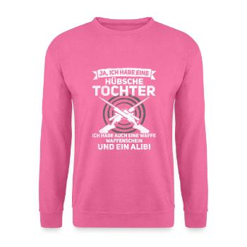 Sportschießen Schießsport Sportschütze - Unisex Pullover - Pink - Vorne