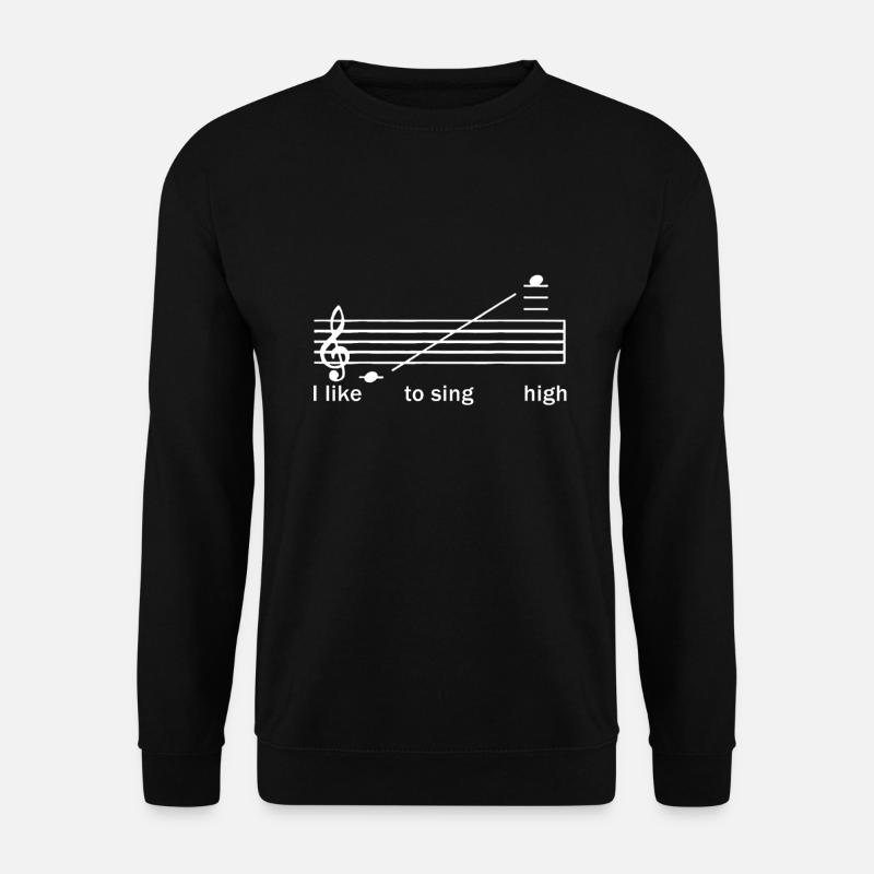 Funny opera singer - Unisex Sweatshirt - black