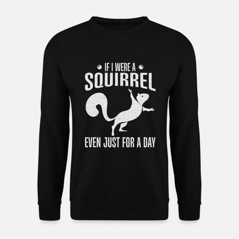 Squirrel Shadow - Unisex Sweatshirt - black