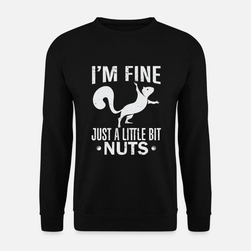 Squirrel Shadow - Unisex Sweatshirt - black