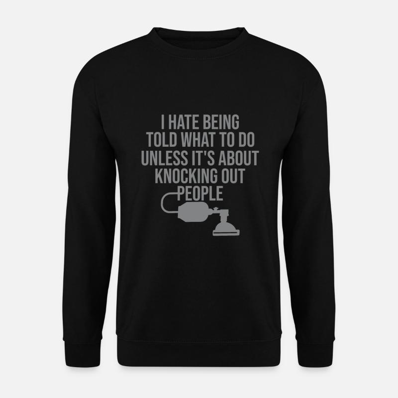 Teacher for librarian - Unisex Sweatshirt - black