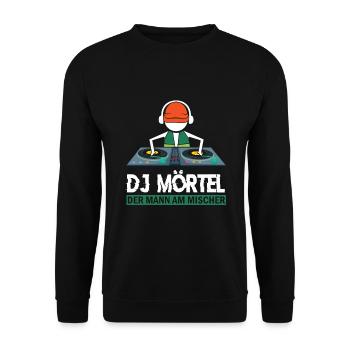 Galabau Galabauer bei der Arbeit - Unisex Pullover - Schwarz - Vorne - Alina (178cm) & Michal (187cm)