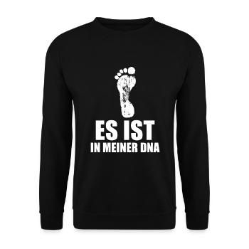 Podologin Nageldesignerin Podologie - Unisex Pullover - Schwarz - Vorne - Alina (178cm) & Michal (187cm)