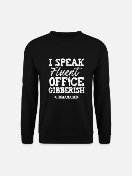 HR Manager Human Resource HR Mitarbeiter - Unisex Pullover - Schwarz
