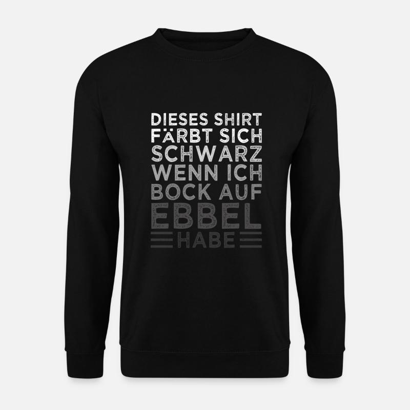 Ebbel Ebbelwoi - Unisex Pullover - Schwarz