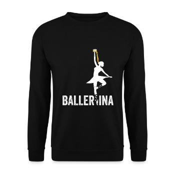 Buveurs de bière Amateurs de bière - Sweat-shirt Unisexe - noir - Devant - Alina (178cm) & Michal (187cm)