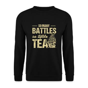 Historian - Unisex Sweatshirt - black - Front - Alina (178cm) & Michal (187cm)