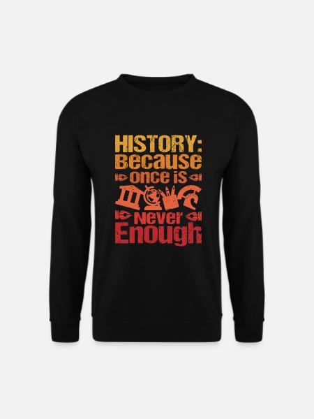 Historiker - Unisex Pullover - Schwarz