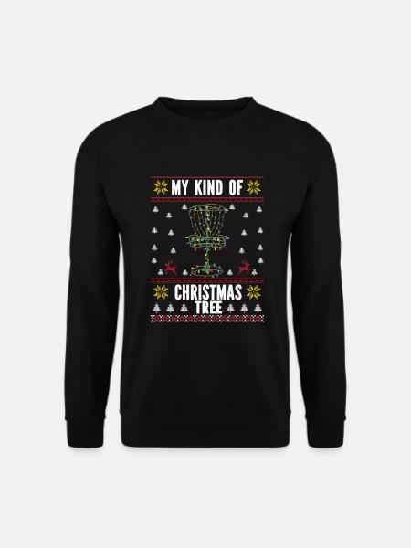 Disc golf - Unisex Pullover - Schwarz