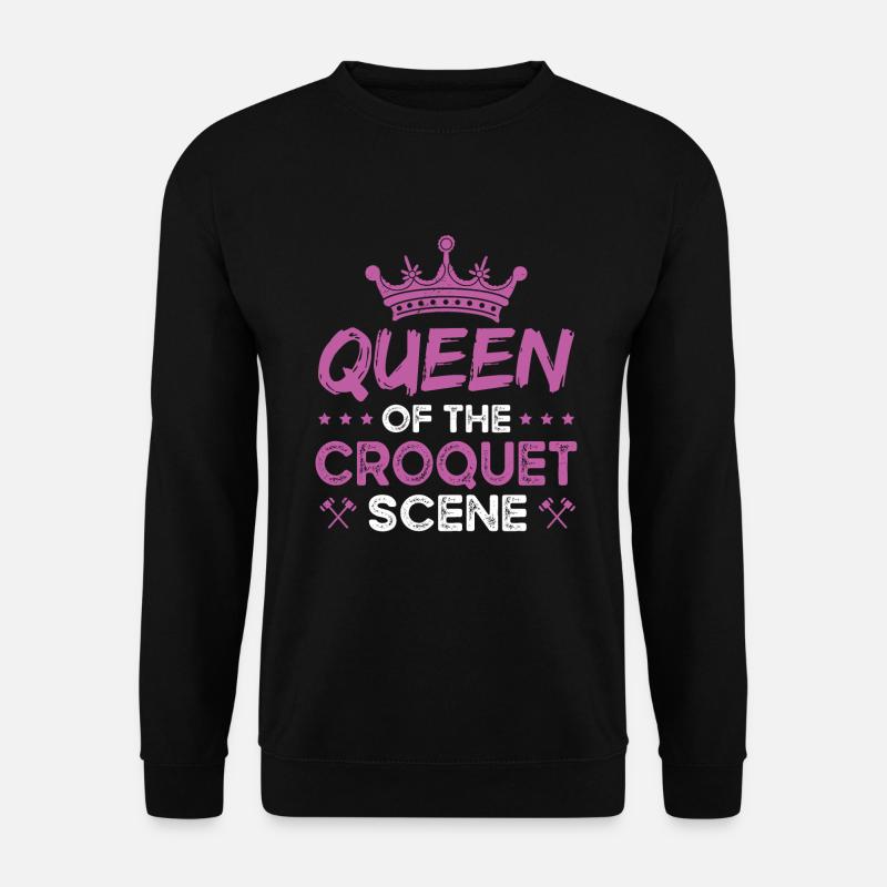 Croquet - Unisex Sweatshirt - black