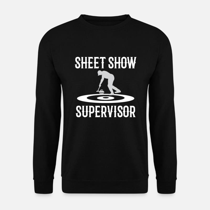 Curling Curler - Sweat-shirt Unisexe - noir