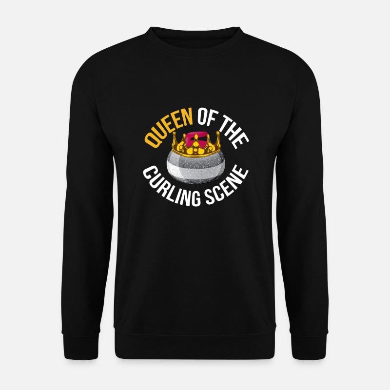 Curling Curler - Sweat-shirt Unisexe - noir