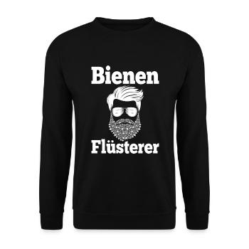 Apiculteur cadeaux apiculteur dicton - Sweat-shirt Unisexe - noir - Devant - Alina (178cm) & Michal (187cm)