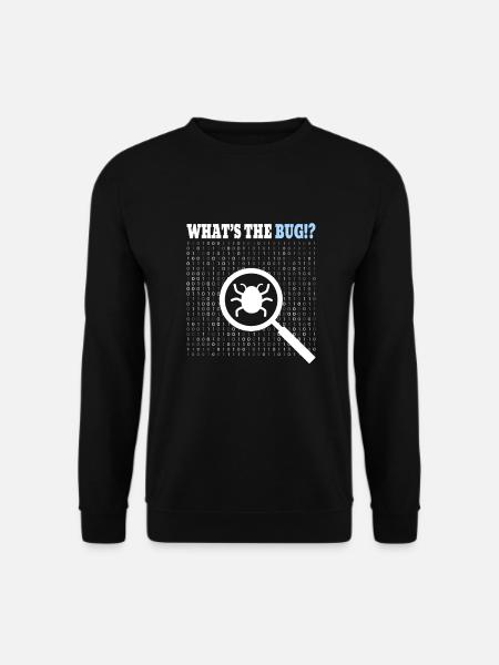 Coding Programmer Coder - Unisex Sweatshirt - black
