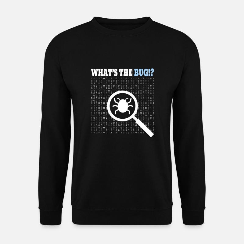 Coding Programmer Coder - Unisex Pullover - Schwarz