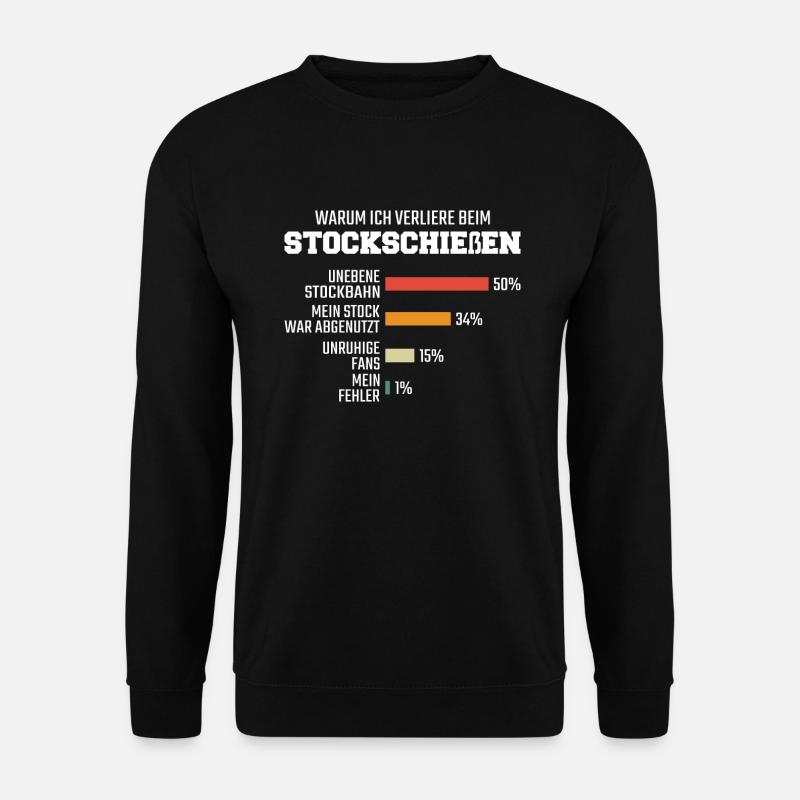 Curling Curling Curling - Sweat-shirt Unisexe - noir