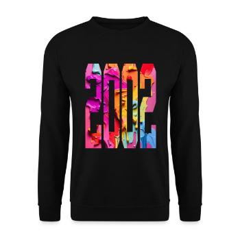BUNT 24TH BIRTHDAY 2002 - Unisex Sweatshirt - black - Front - Alina (178cm) & Michal (187cm)