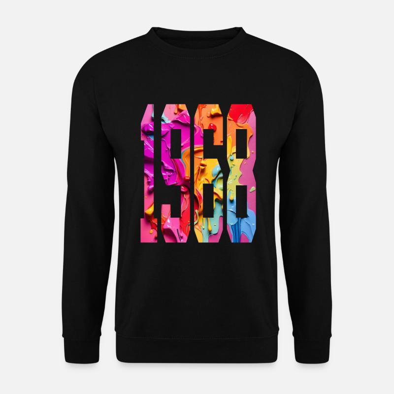 BUNT 58TH BIRTHDAY 1968 - Unisex Sweatshirt - black