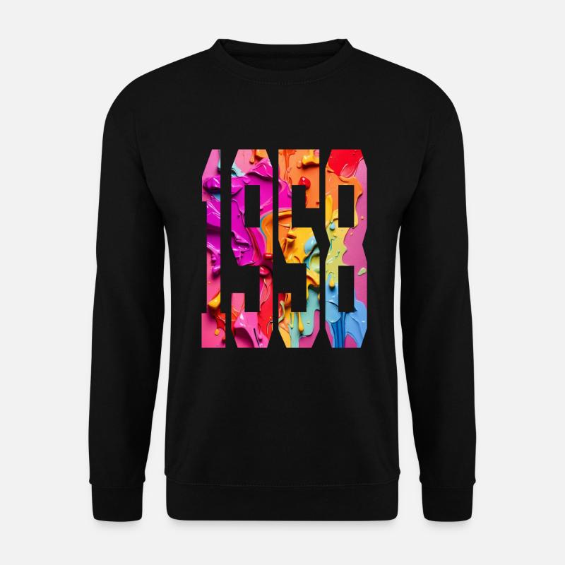 BUNT 68TH BIRTHDAY 1958 - Unisex Sweatshirt - black