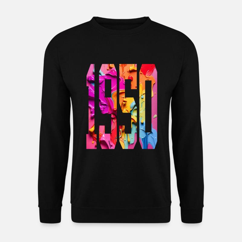 BUNT 76TH BIRTHDAY 1950 - Unisex Sweatshirt - black
