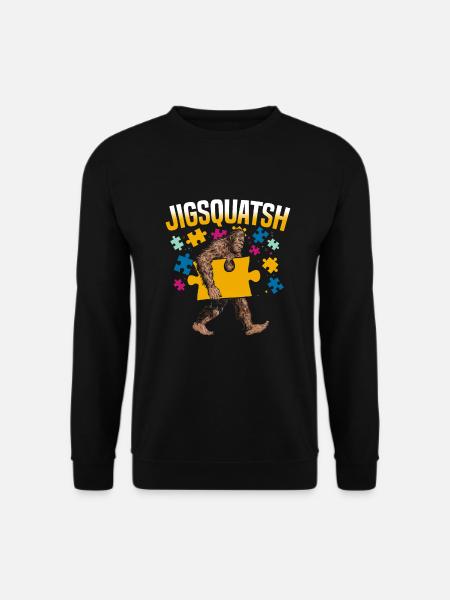 Puzzle - Unisex Sweatshirt - black