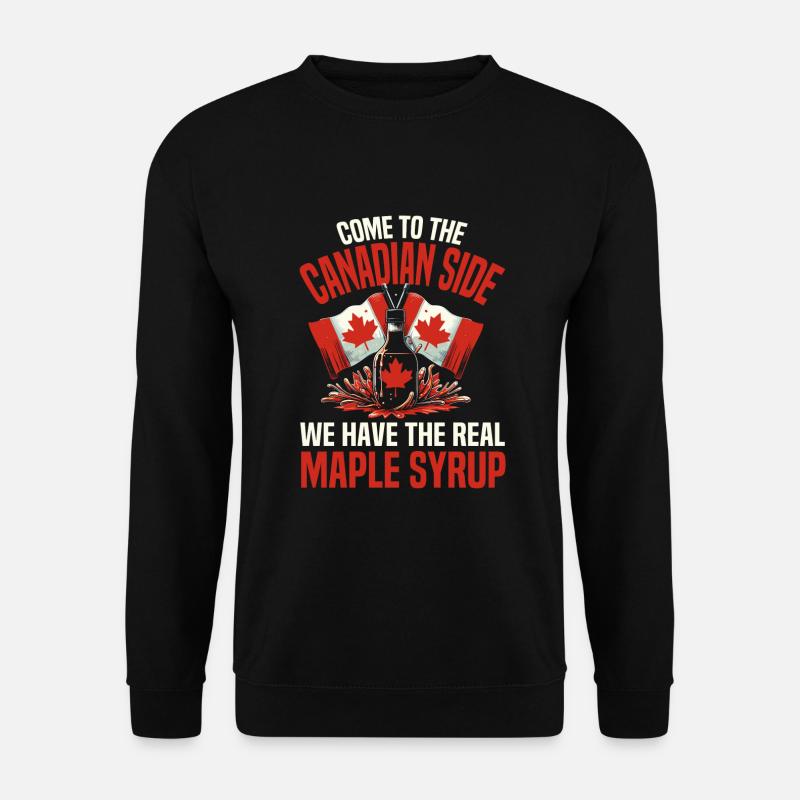 Maple syrup - Unisex Sweatshirt - black
