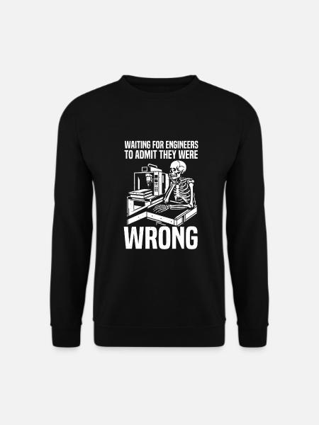 Opérateur/opératrice de machine de découpe - Sweat-shirt Unisexe - noir
