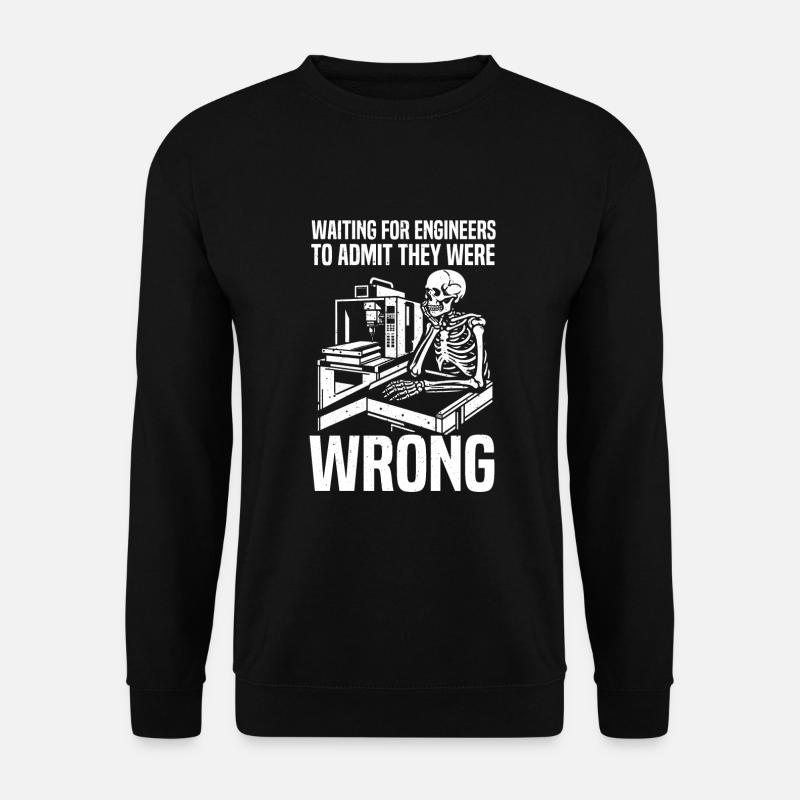 Cutting machine operator - Unisex Sweatshirt - black