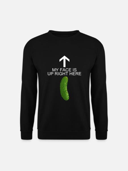 Funny Pickle - Unisex Pullover - Schwarz