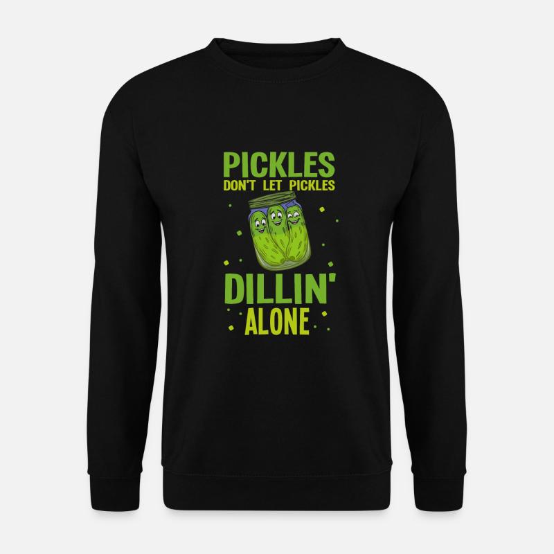 Funny Pickle - Unisex Pullover - Schwarz