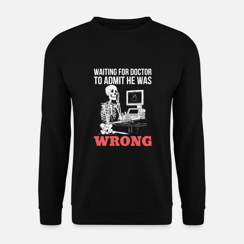 Sonographer Sonography Ultrasound Tech - Unisex Sweatshirt - black