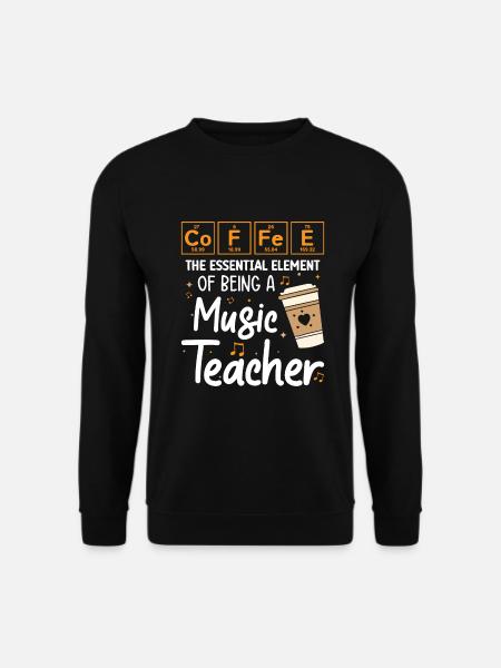 Music Teacher - Unisex Pullover - Schwarz