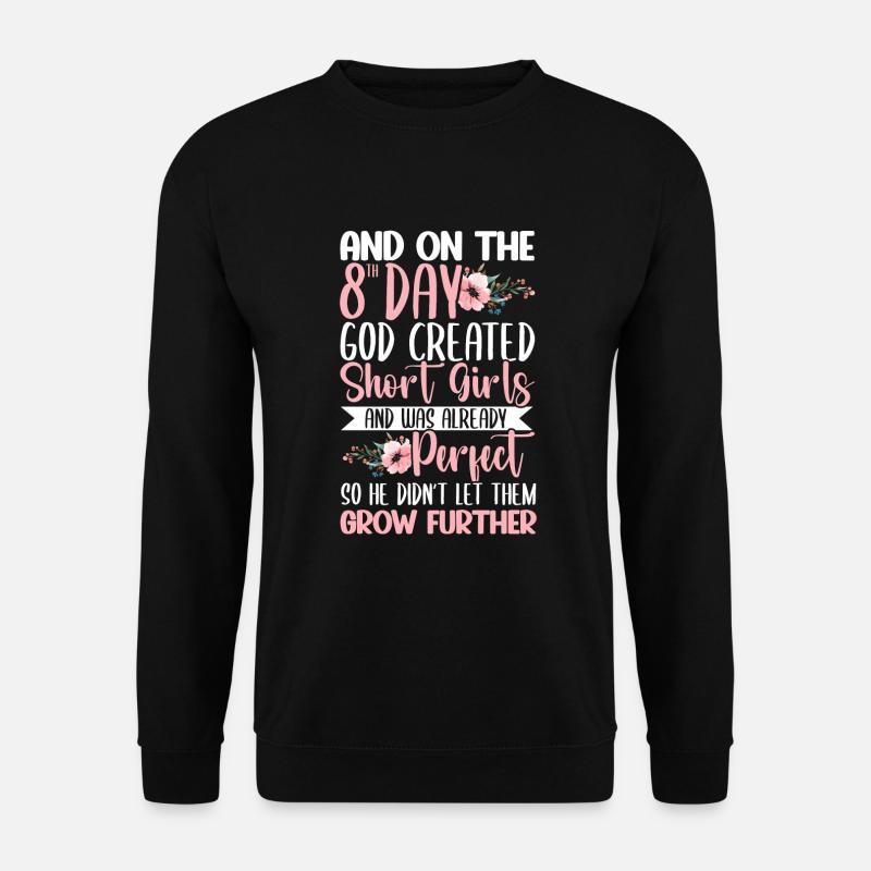 Filles courtes - Sweat-shirt Unisexe - noir