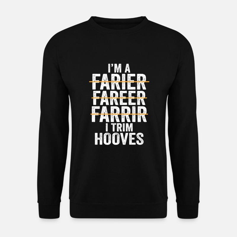 Maréchal-ferrant - Sweat-shirt Unisexe - noir