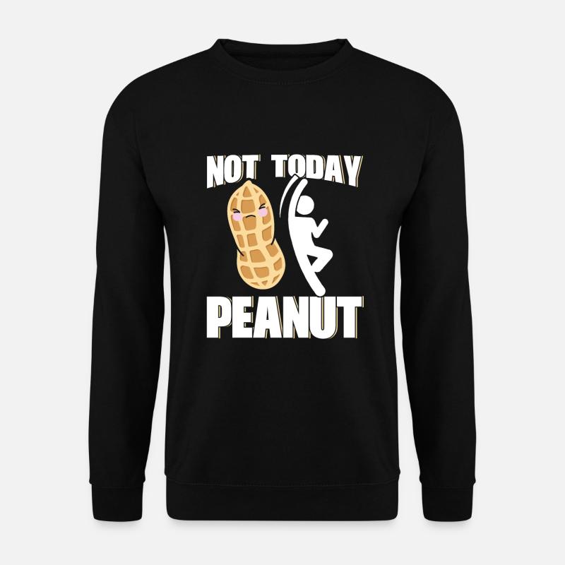 Allergie allergique aux arachides - Sweat-shirt Unisexe - noir
